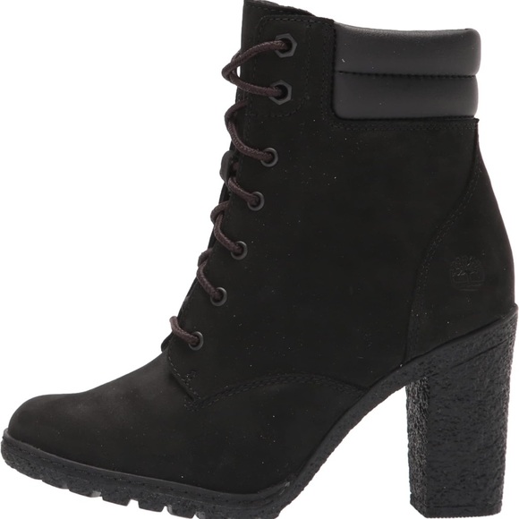 Timberland Woman’s Tillston boots lace up with lug sole/heal - Picture 7 of 11